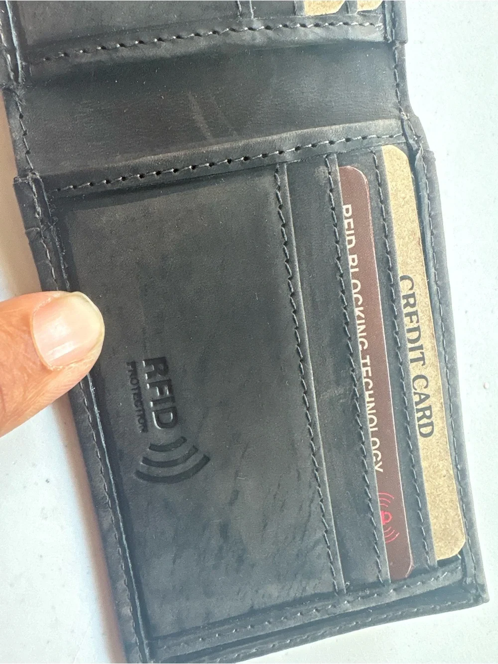 Paul & Taylor Genuine Leather Front Pocket Wallet with Money Clip